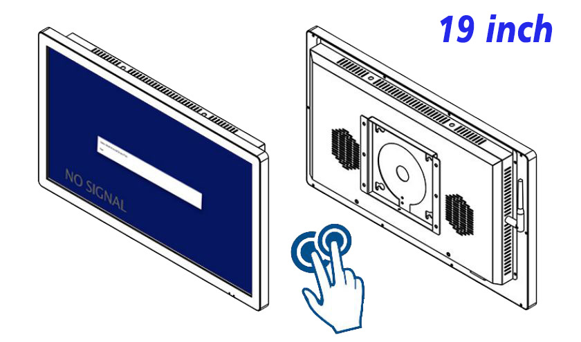 19 inch capacitive touch screen monitor manufacturer