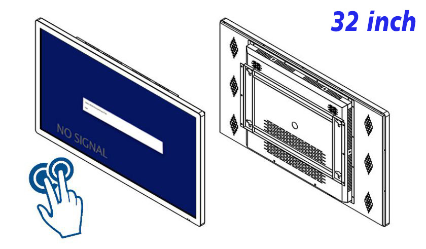 32 inch capacitive touch screen monitor manufacturer