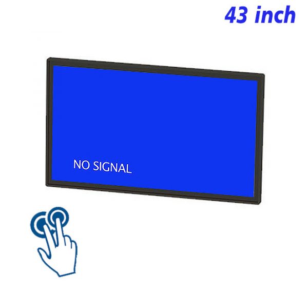 43 inch IR touch screen monitor hdmi