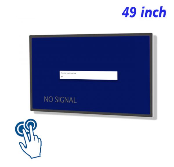 49 inch capacitive touch screen monitor hdmi