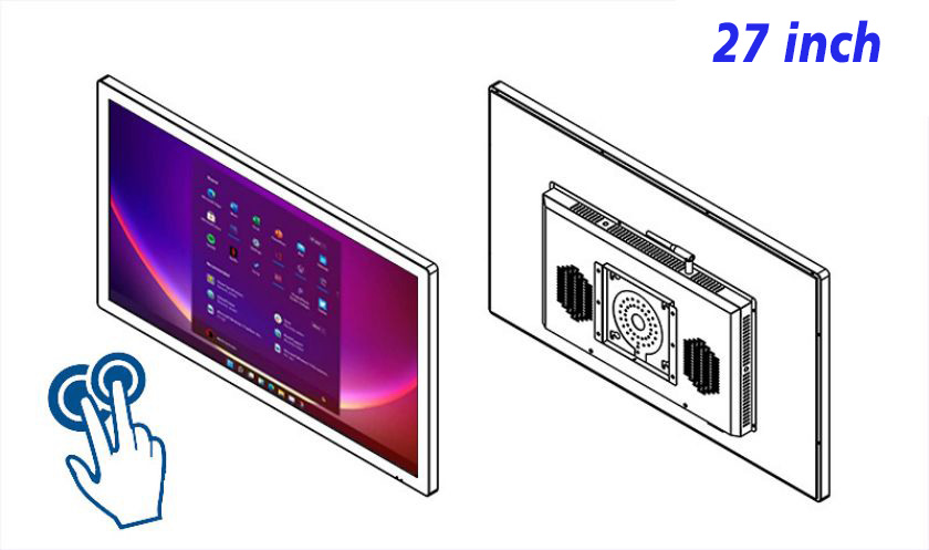 PCAP touch screen pc
