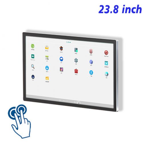 android PCAP touch lcd advertising screen
