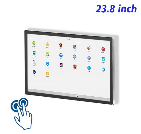 android PCAP touch lcd advertising screen