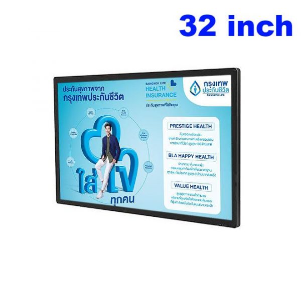 wall mounted lcd digital ad screen hd 1080p