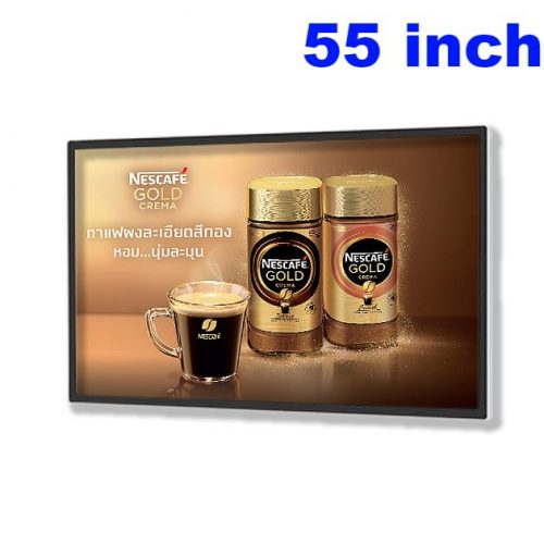 wall mounting advertising players